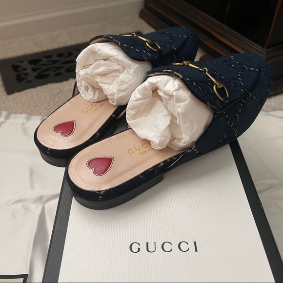 Gucci velvet loafers - Picture 5 of 5